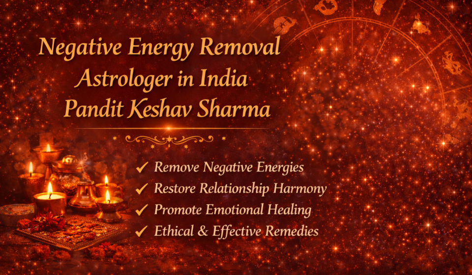 Negative Energy Removal Astrologer in India
